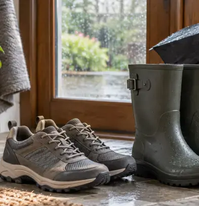 Waterproof Shoes for Rainy Commutes